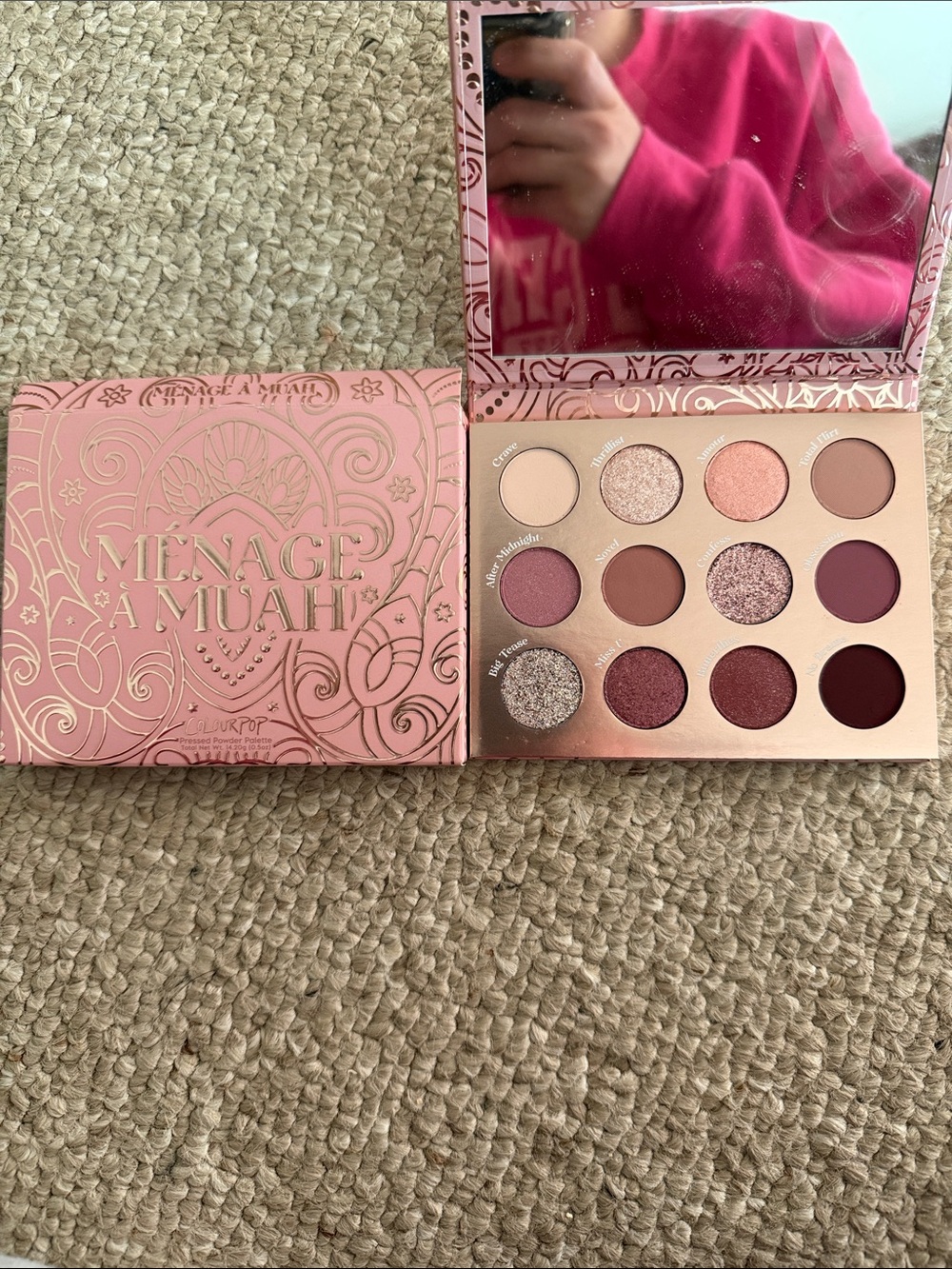 Luxie Menage À Muah Rose & Berry Eyeshadow Palette